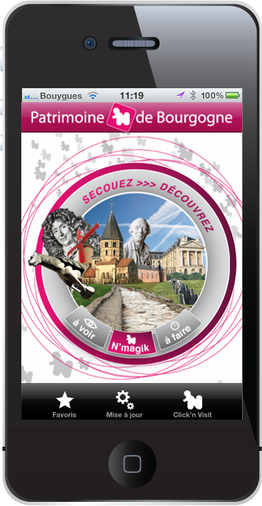 Accueil Click 'n Visit - Patrimoine de Bourgogne